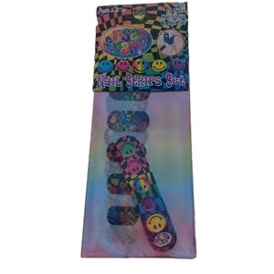 🆕 Rare nail New Lisa Frank Nail Strips Sets